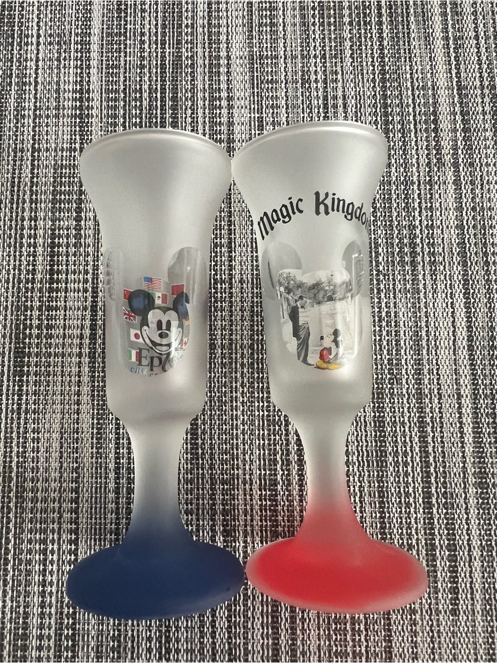 Disney frosted Shot glasses